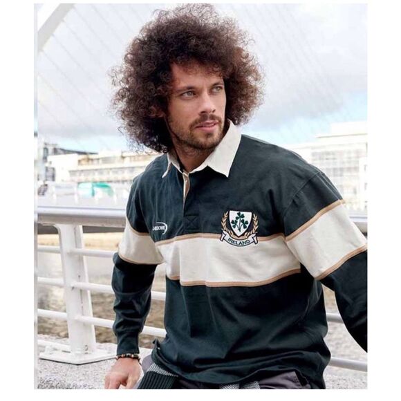 Lansdowne Men’s Heritage Collection Long Sleeve Rugby Shirt from Ireland - Picture 15 of 15